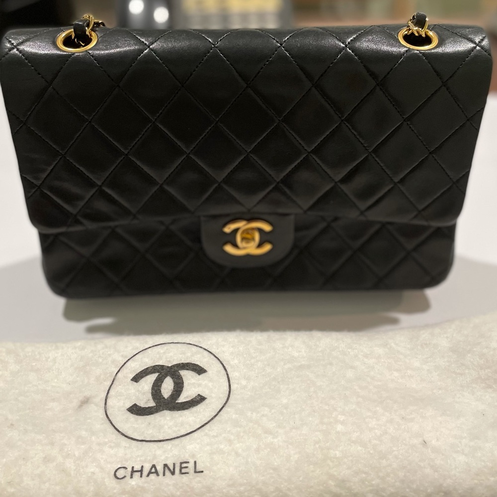 Chanel Vintage Classic Double Flap Bag- SOLD-Rebag